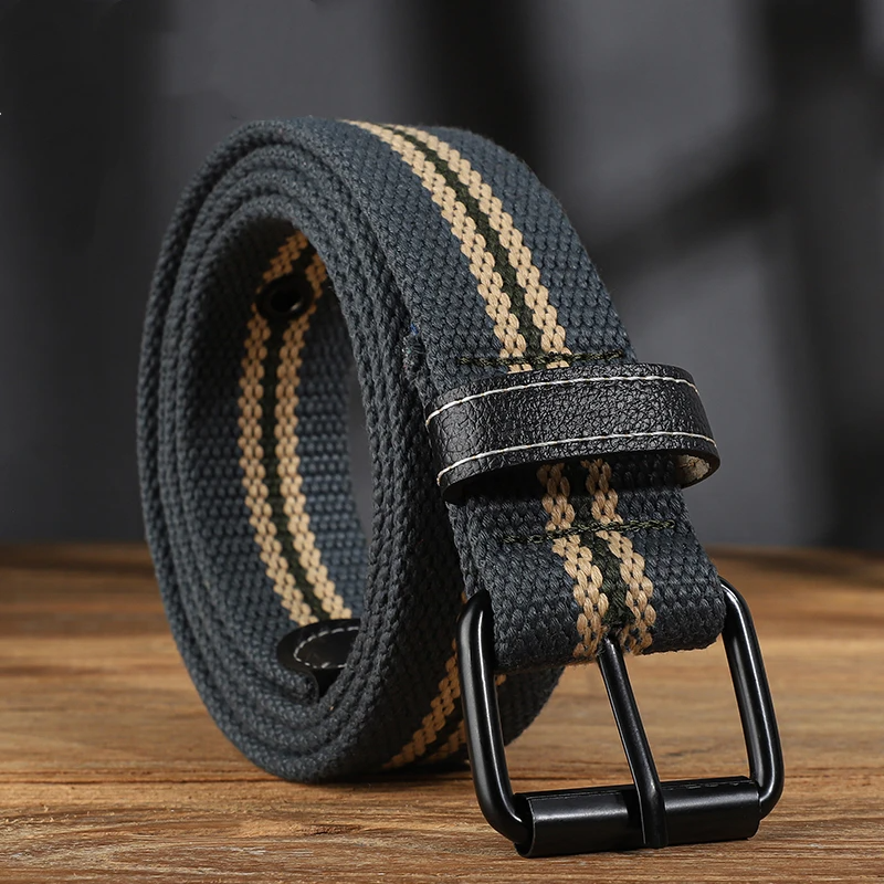 Cinturón de lona para hombre
