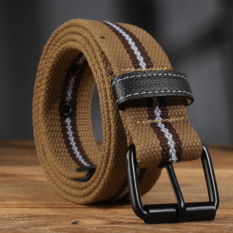 Cinturón de lona para hombre