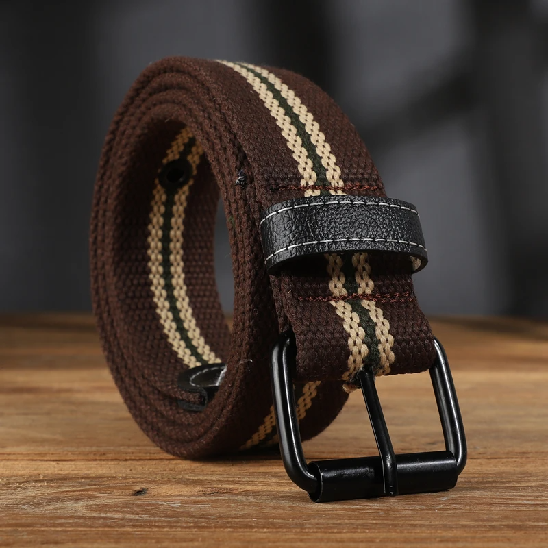 Cinturón de lona para hombre