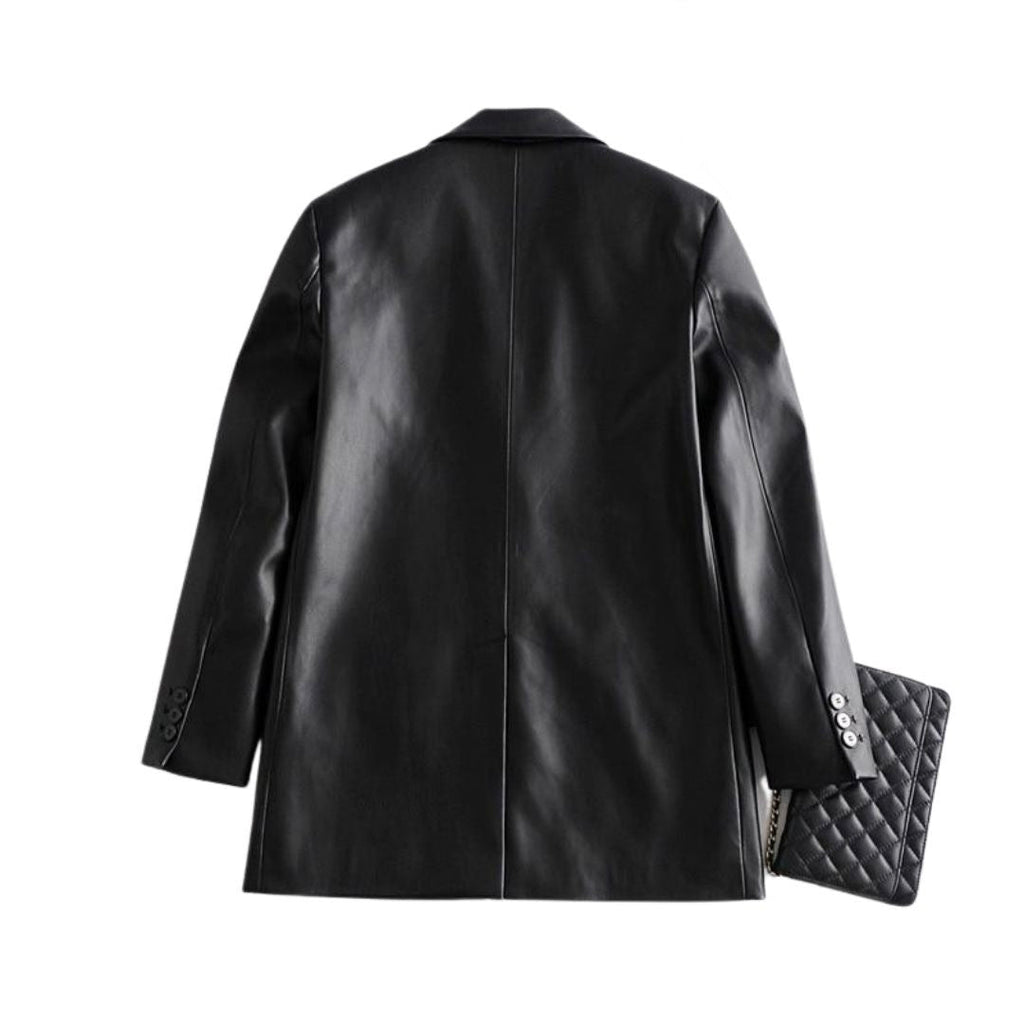 Blazer de cuero Jasmine