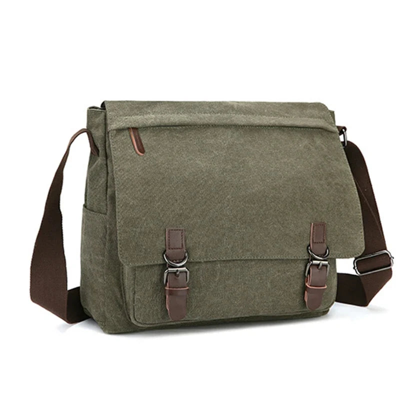 Marco - Bolso bandolera de lona vintage