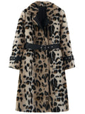 Gabardina de leopardo