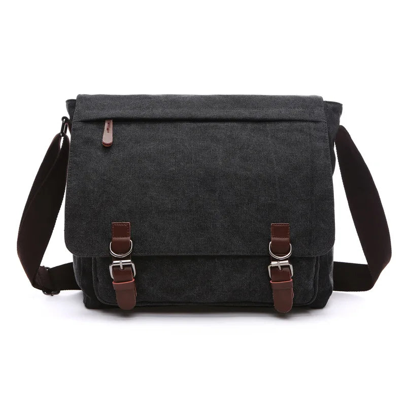 Marco - Bolso bandolera de lona vintage