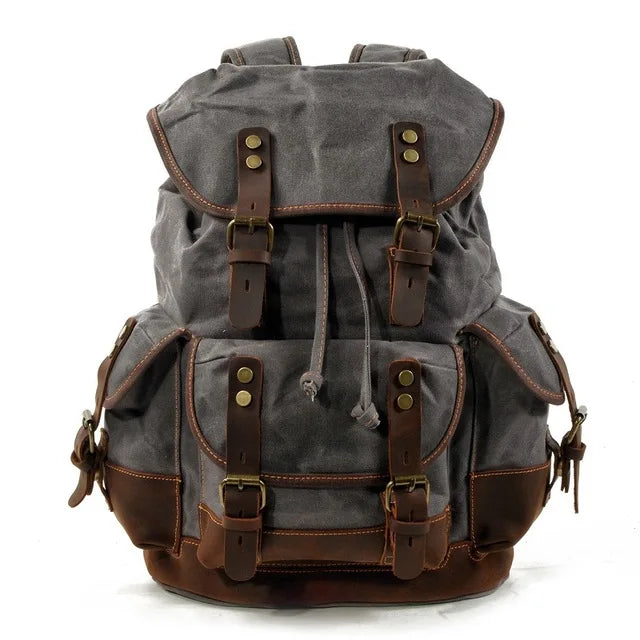 Mochila Everest de lona encerada
