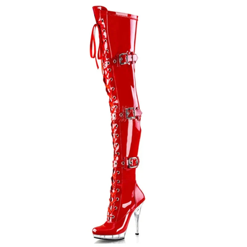 Botas de plataforma Veloura