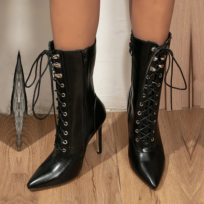 Botines Noelle de punta afilada
