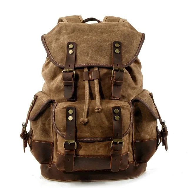 Mochila Everest de lona encerada