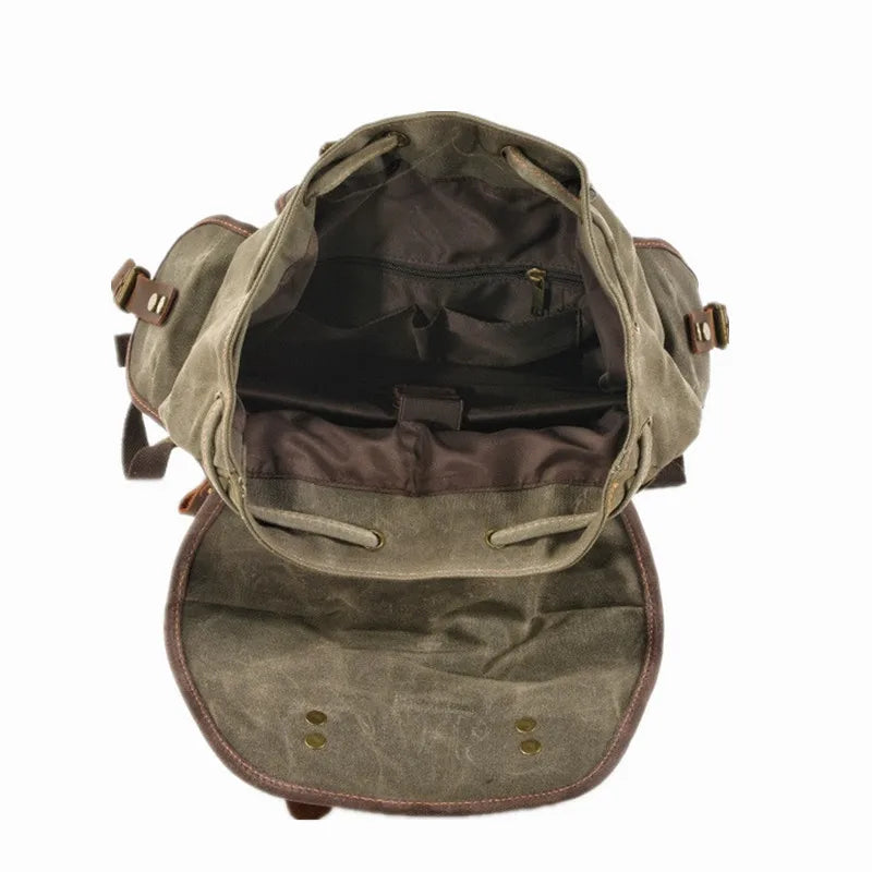 Mochila Everest de lona encerada