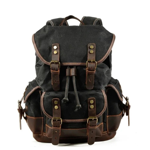 Mochila Everest de lona encerada