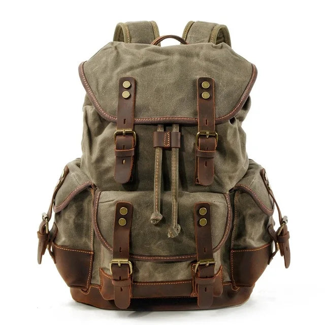 Mochila Everest de lona encerada