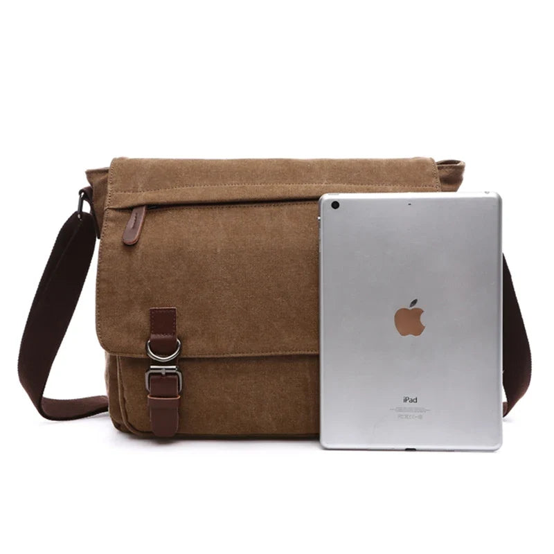Marco - Bolso bandolera de lona vintage