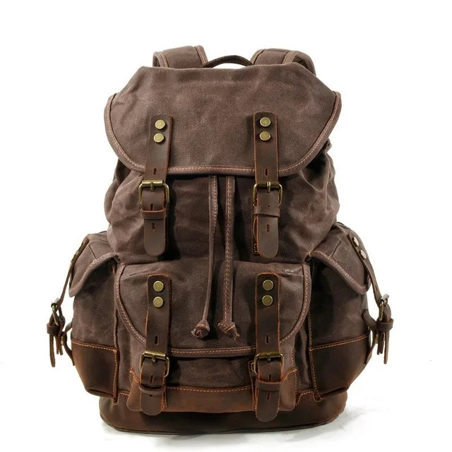 Mochila Everest de lona encerada