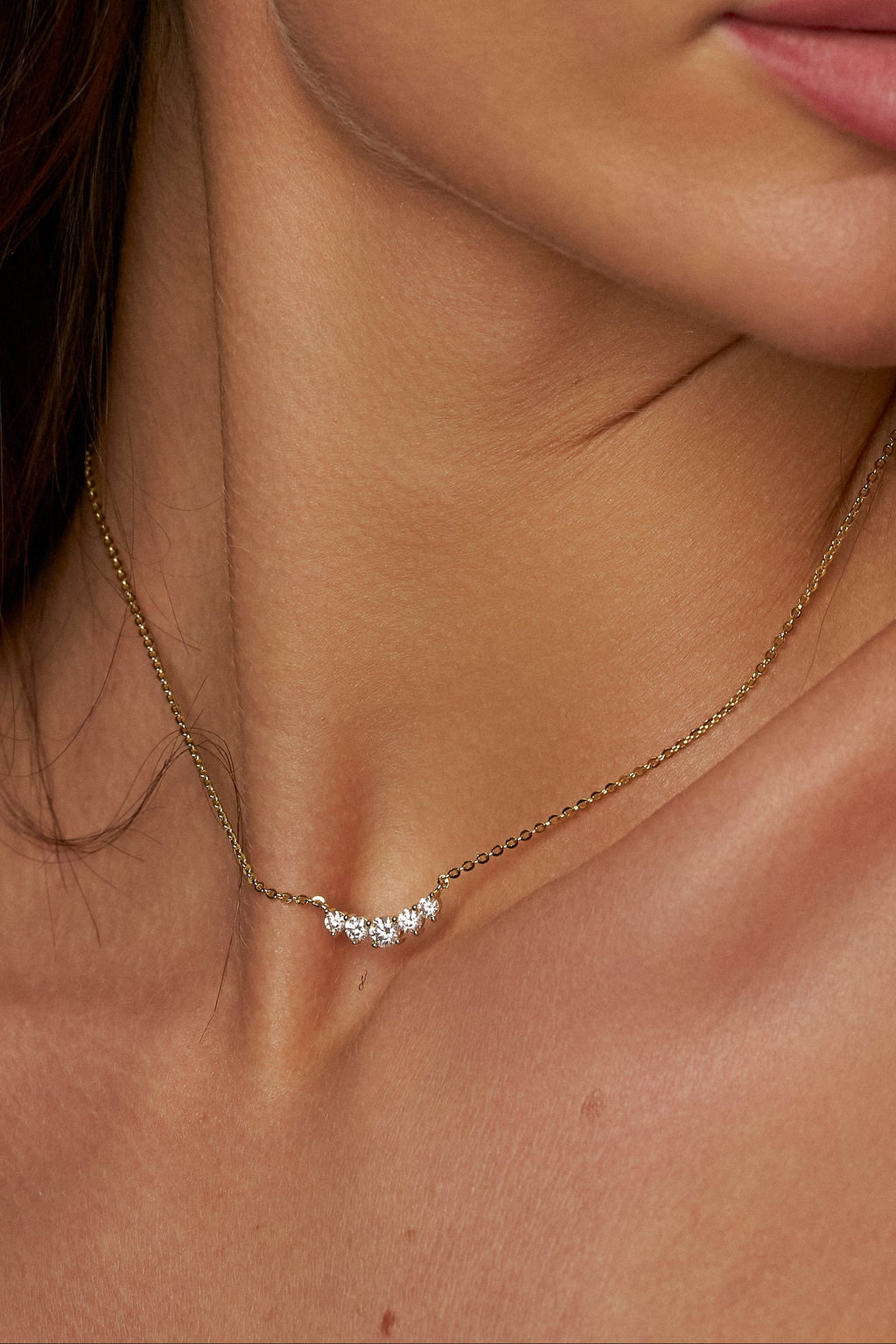 Collar Liora de Moissanita