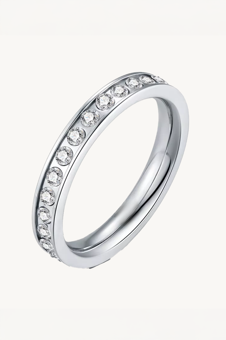 Anillo de moissanita Lumine
