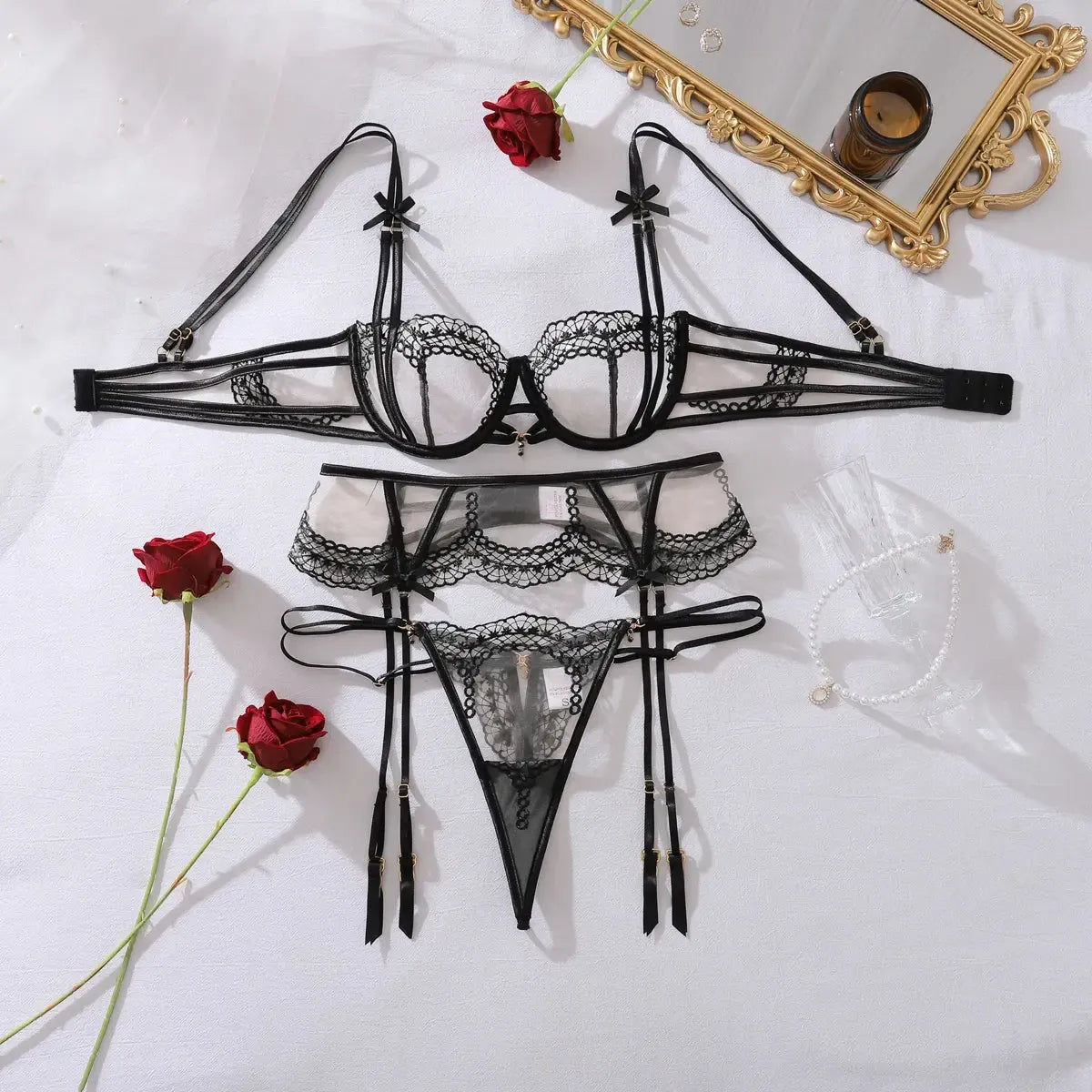 Conjunto Allure de terciopelo Luna
