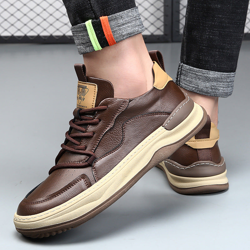 Zapatillas de cuero Enzo