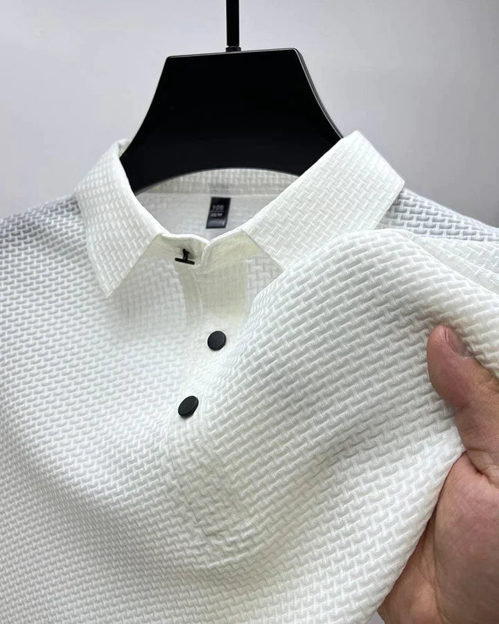 Polo Brian de seda de morera