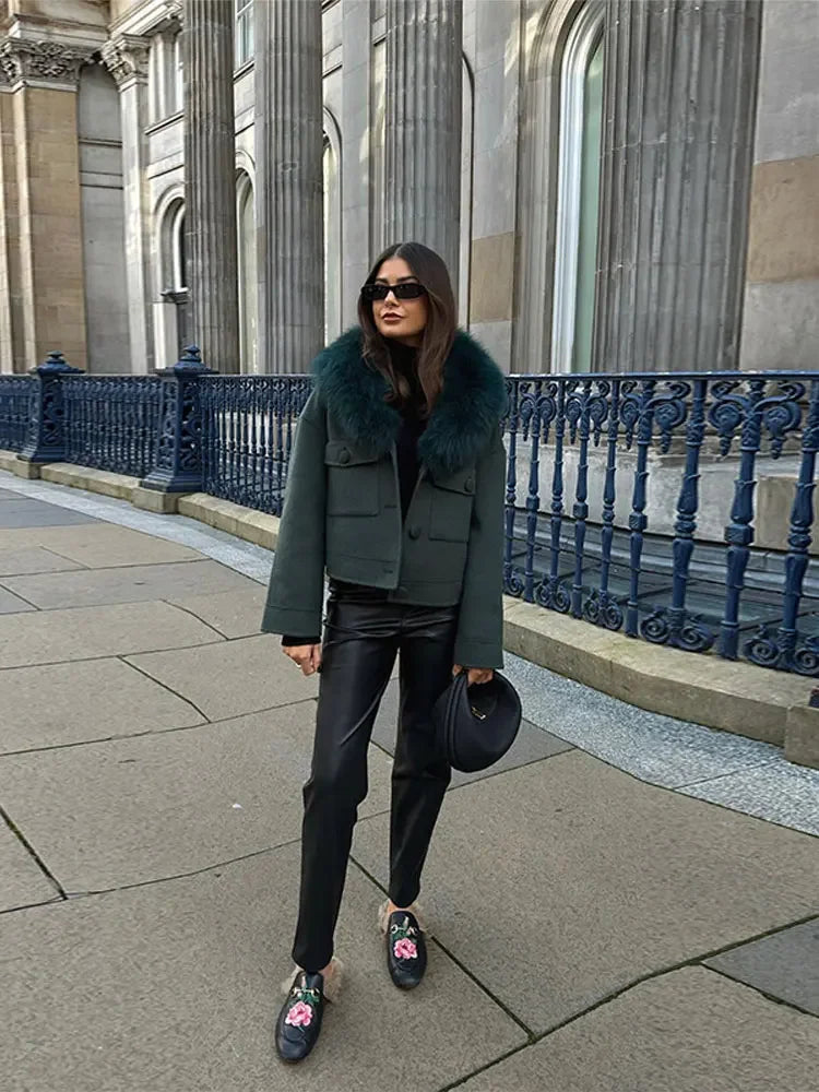 Chaqueta verde Cristobal