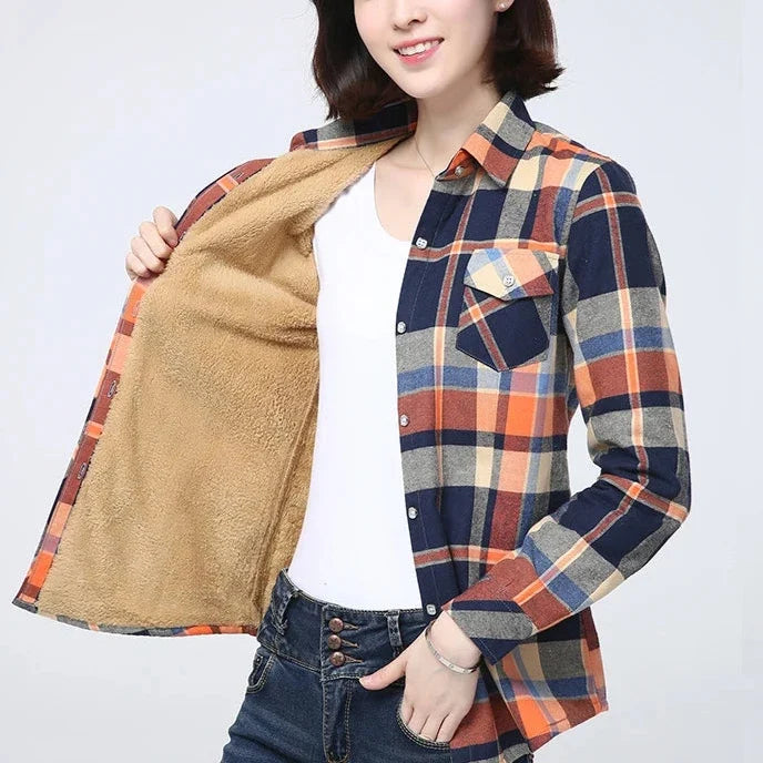 Chaqueta polar abrigada Macarena
