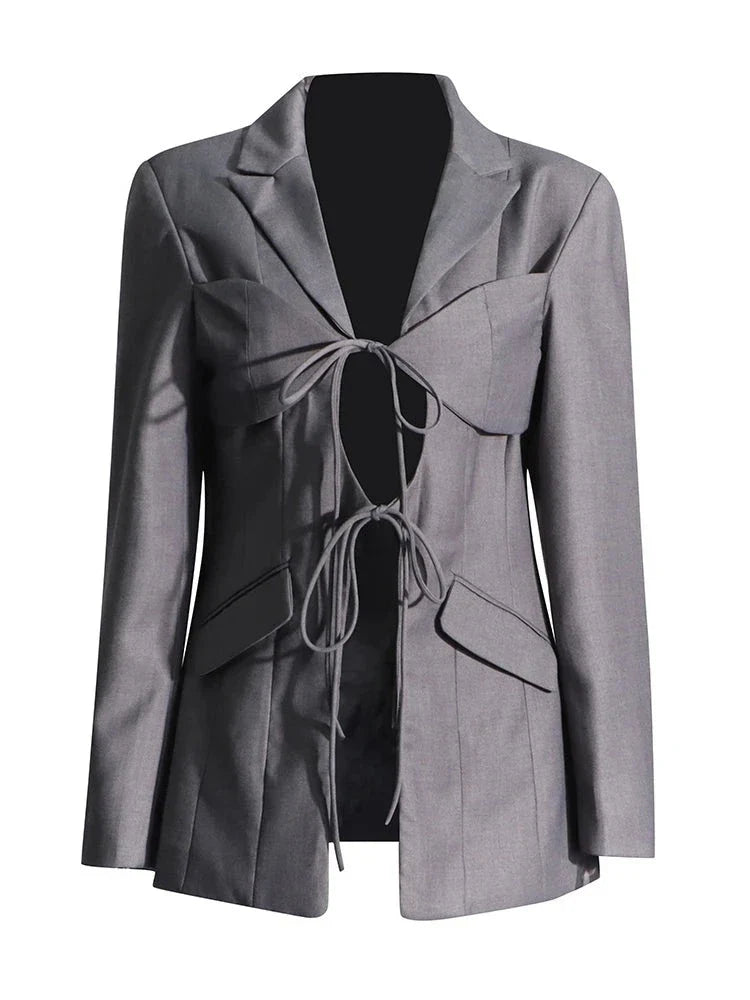 Blazer Lucia con cordones