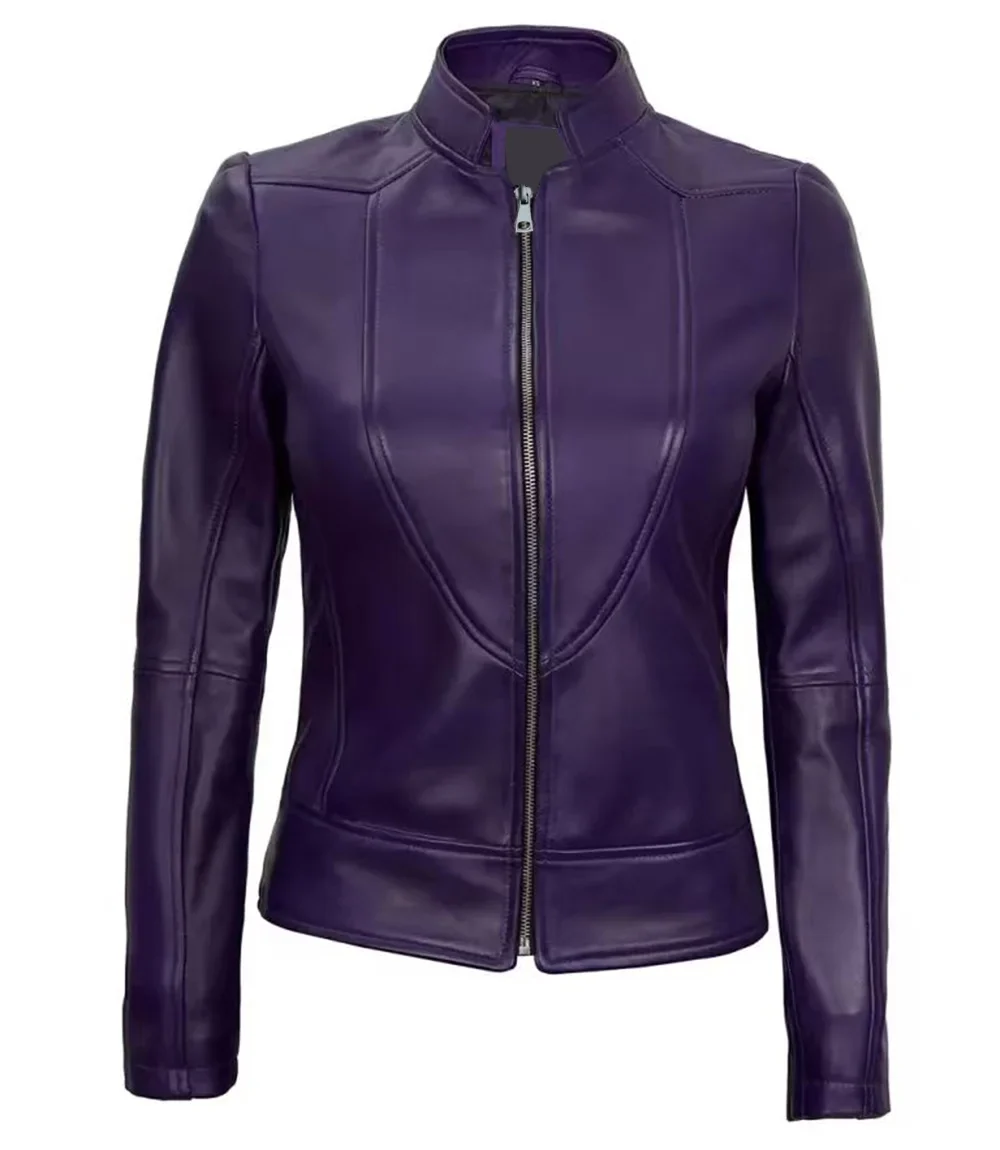 Chaqueta de cuero entallada Valencia