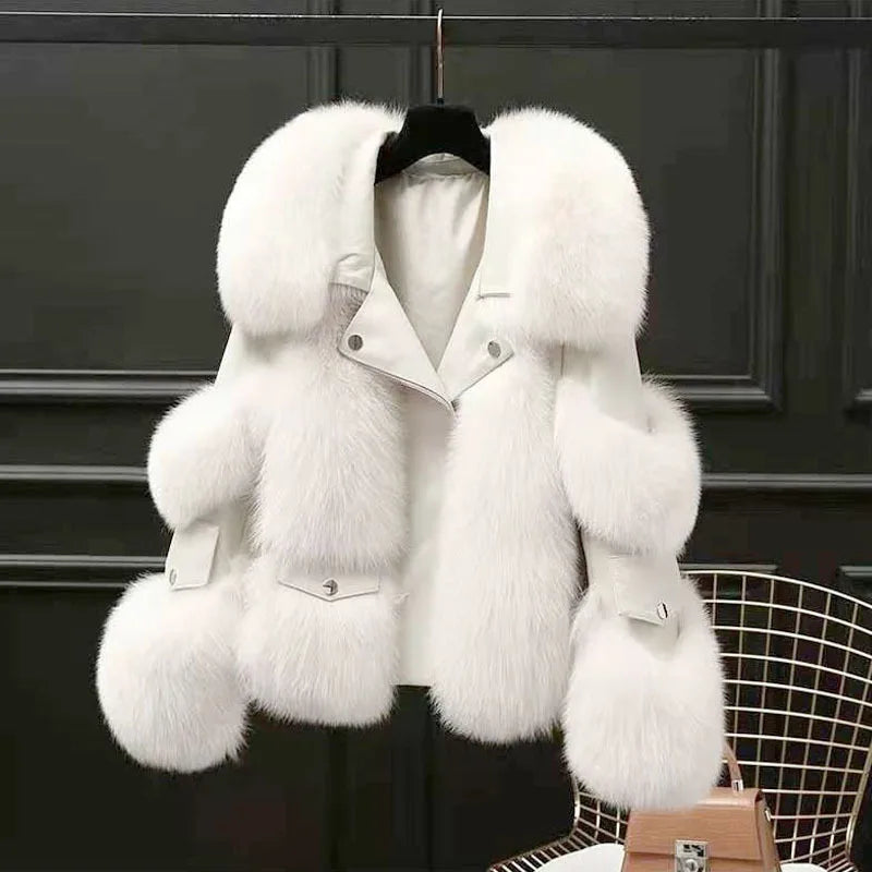 Chaqueta de piel sintética Maribel