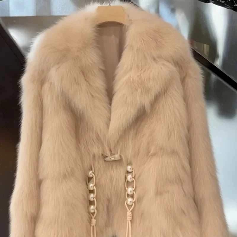 Chaqueta de piel sintética Marcelline