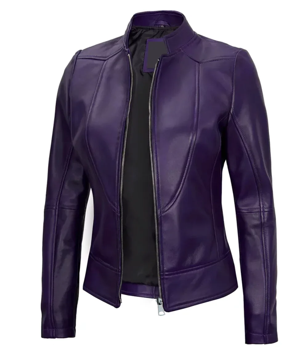 Chaqueta de cuero entallada Valencia