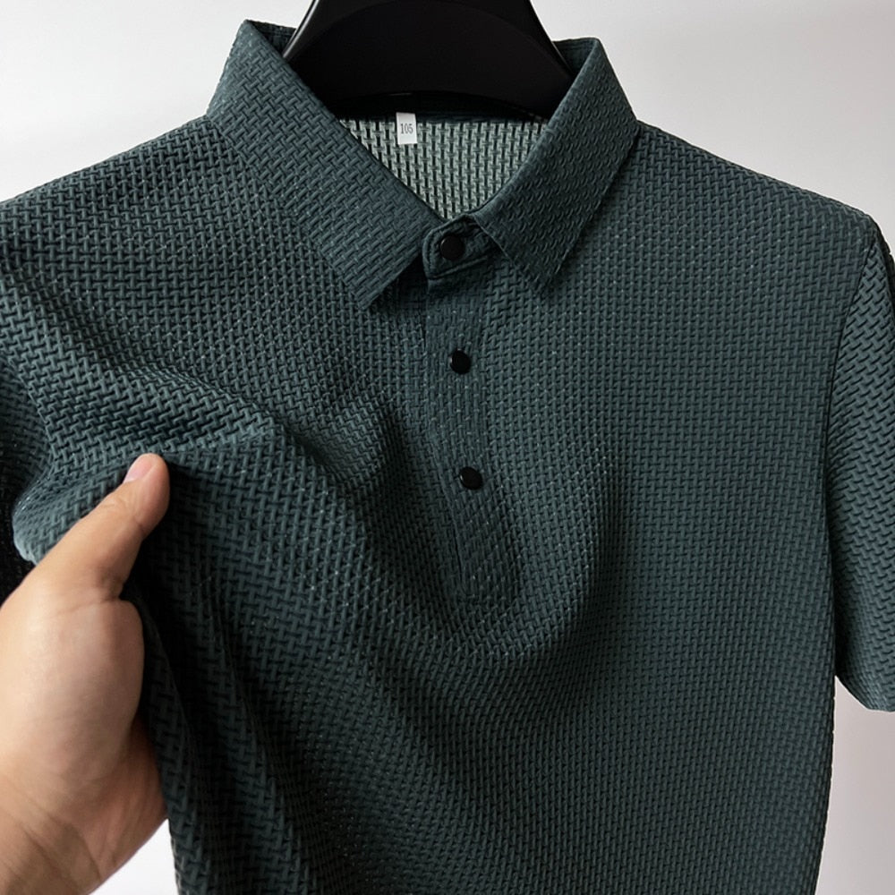 Polo Brian de seda de morera