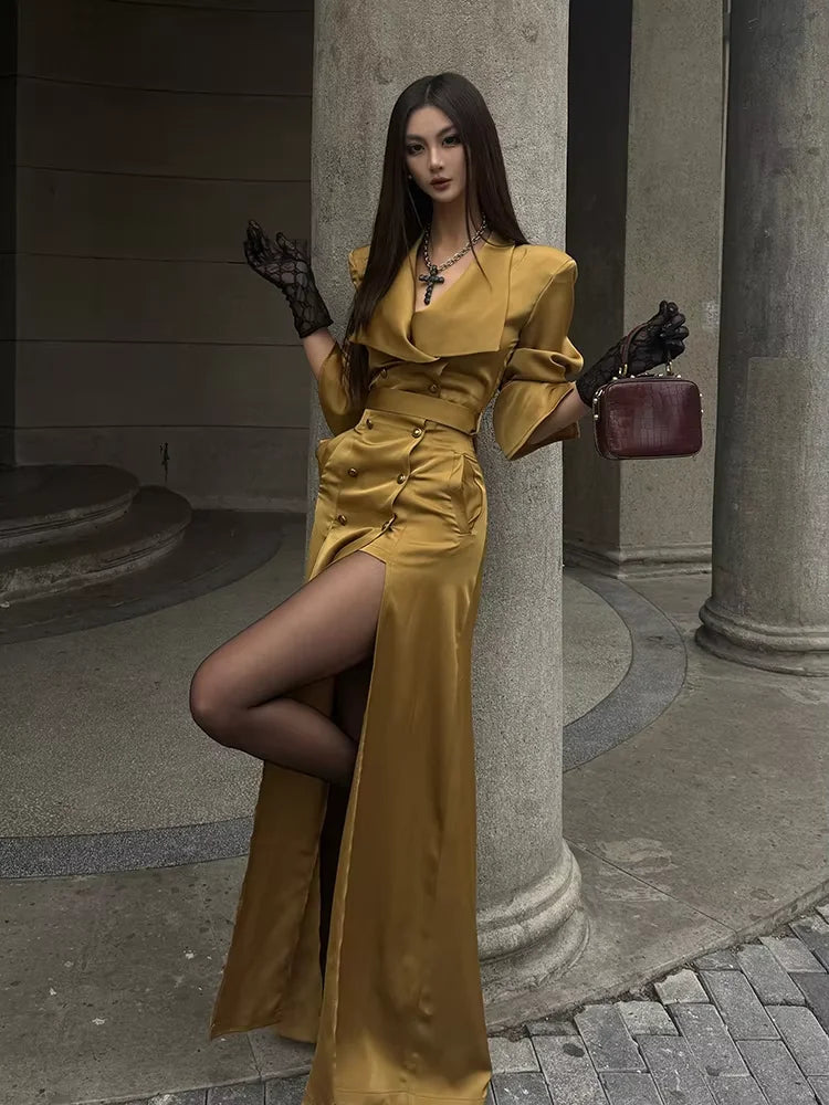 Gabardina larga Monique