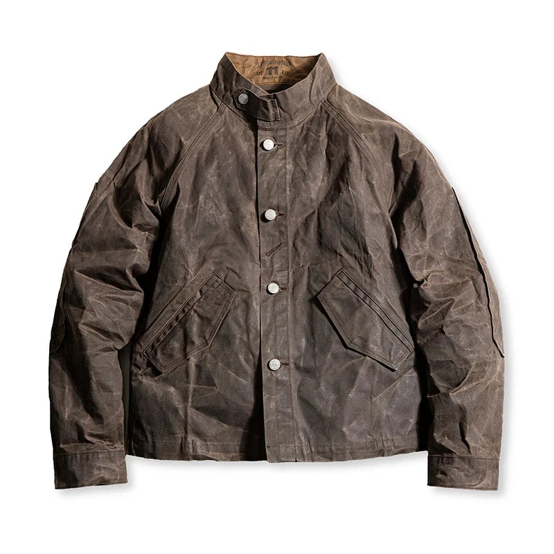 Chaqueta safari encerada Sawyer