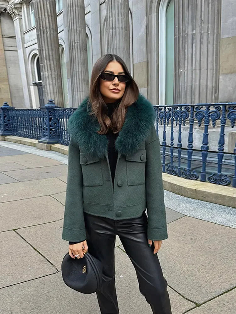 Chaqueta verde Cristobal