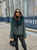 Chaqueta verde Cristobal