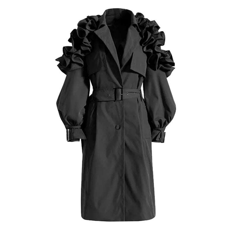 Gabardina elegante