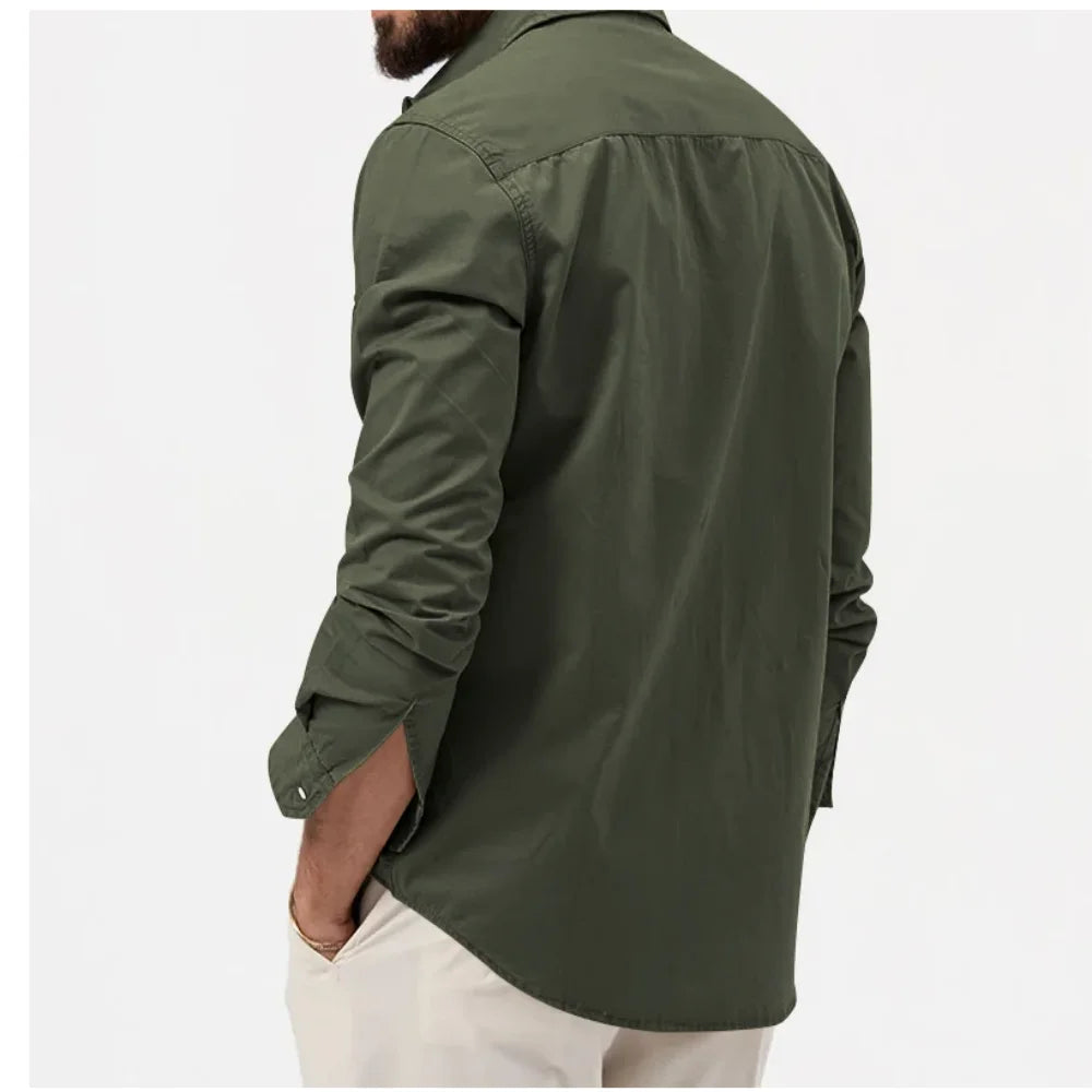 Camisa táctica abotonada Theodore
