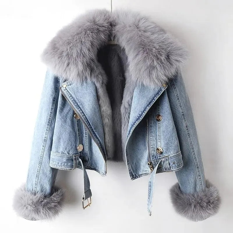 Chaqueta de piel Lara