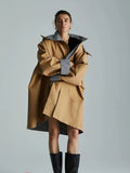 Gabardina de patchwork Savoy