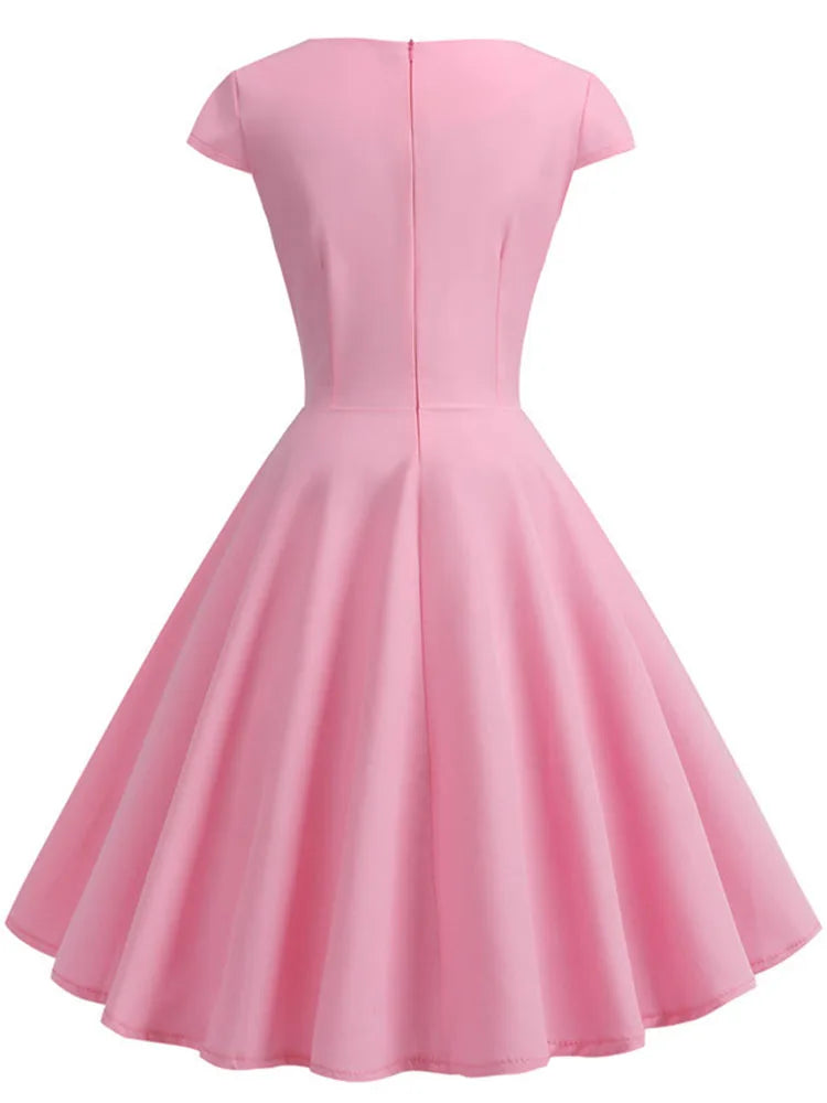 Vestido midi elegante