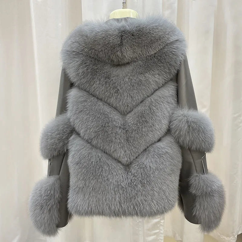 Chaqueta de piel sintética Maribel