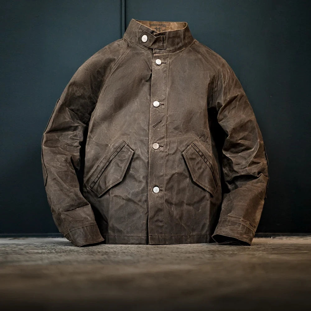 Chaqueta safari encerada Sawyer