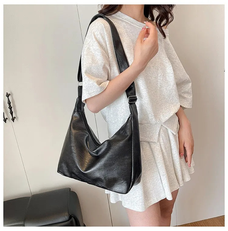 Bolso tote de cuero vintage Elara