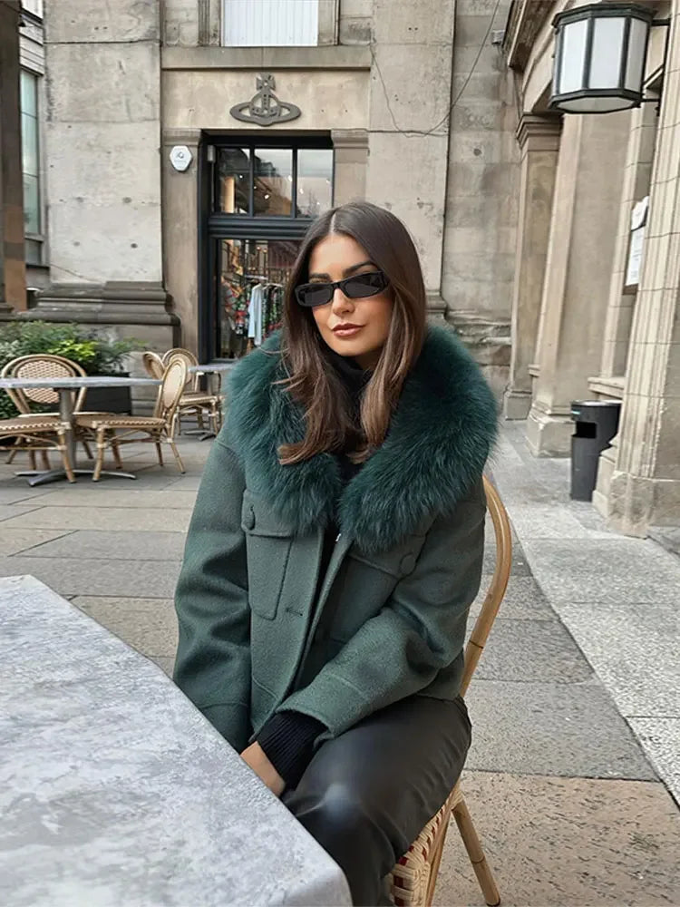 Chaqueta verde Cristobal