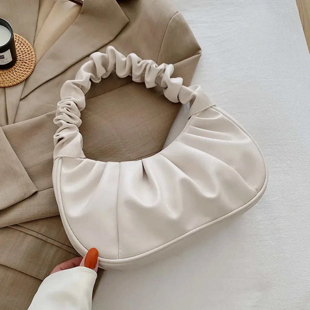 Bolso de mano plisado Marla