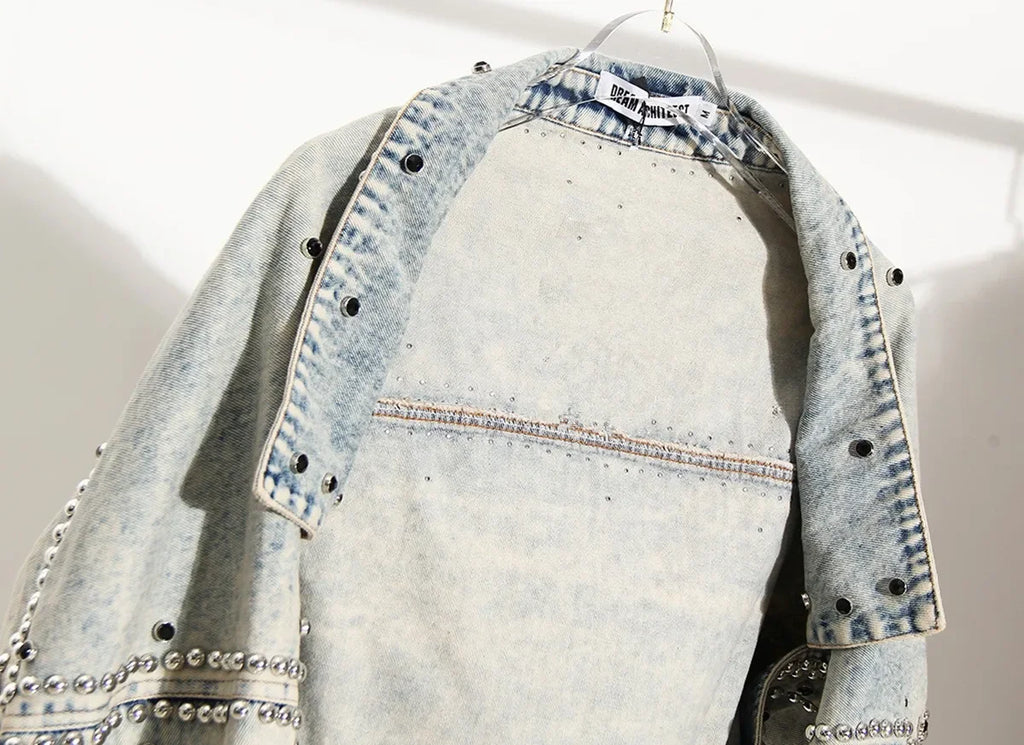 Chaqueta vaquera corta de estilo coreano