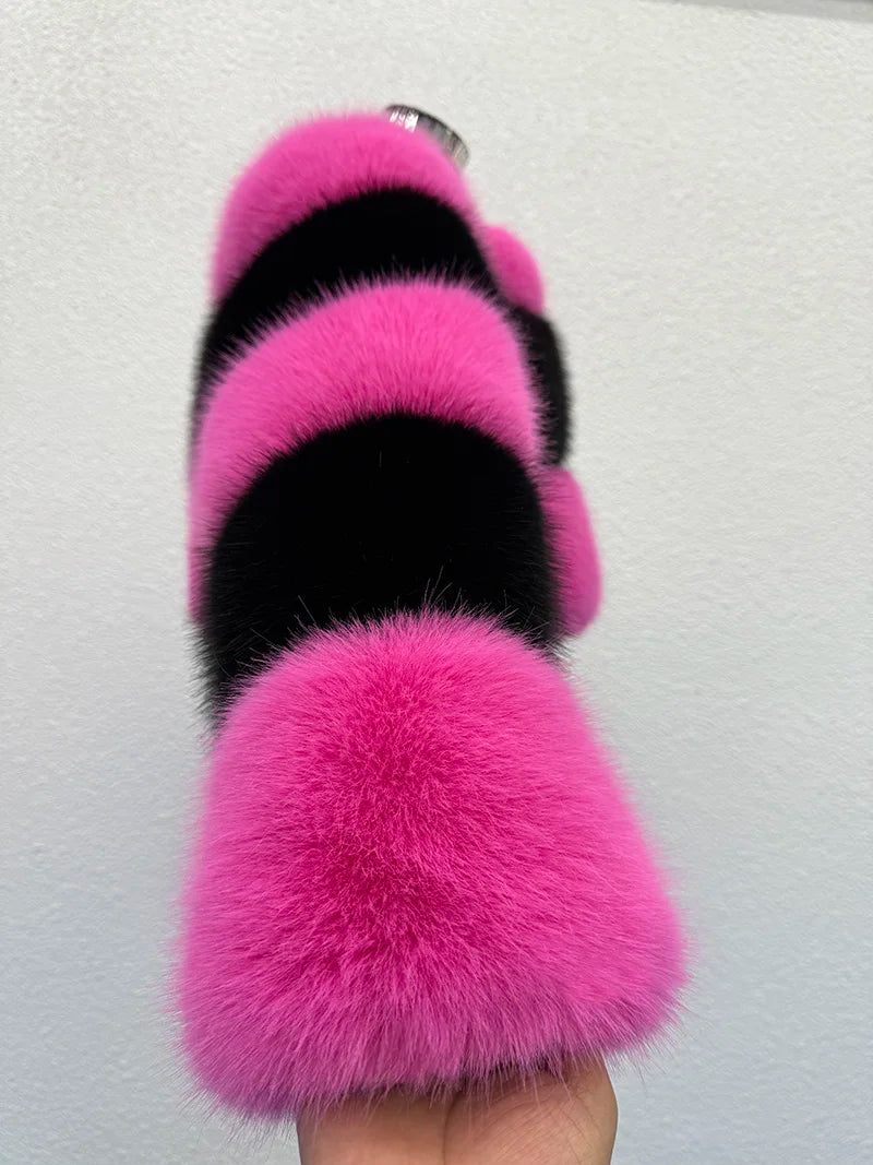 Chaqueta de piel mullida Vellora