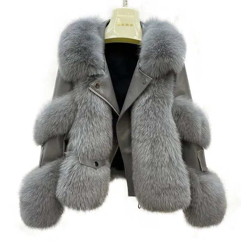 Chaqueta de piel sintética Maribel