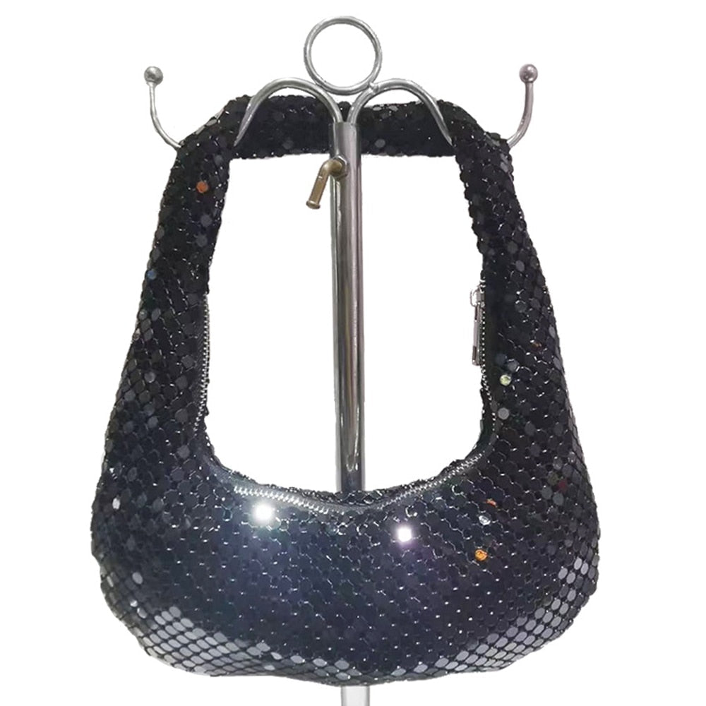 Bolso hobo Lara con pedrería