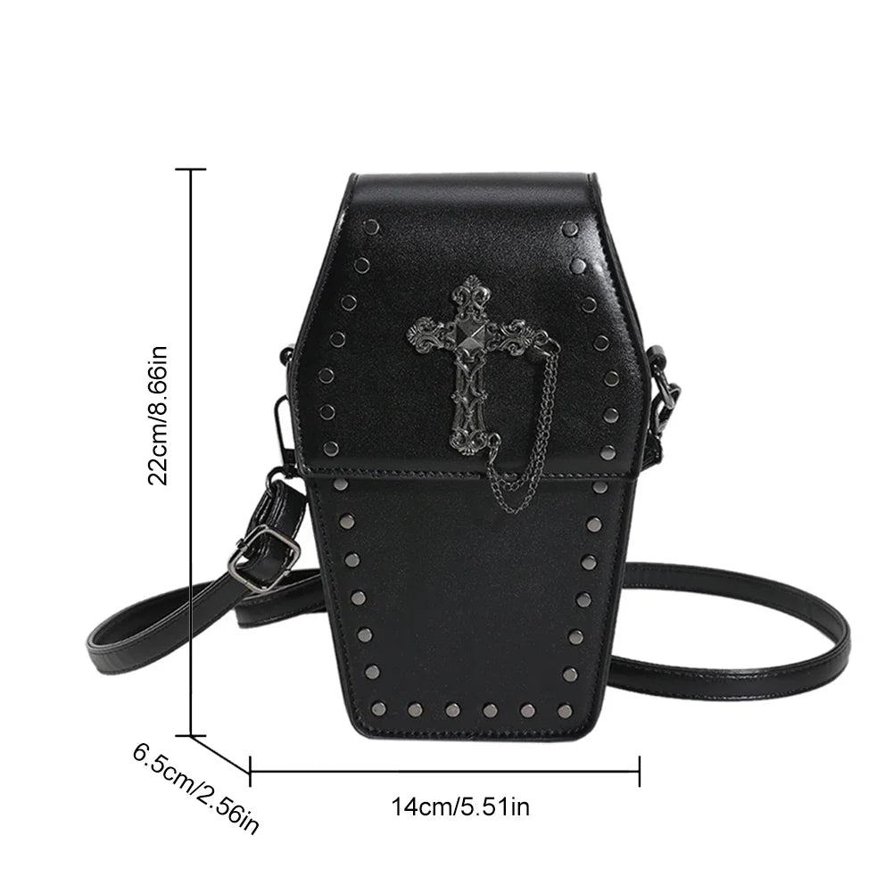 Bolso bandolera gótico