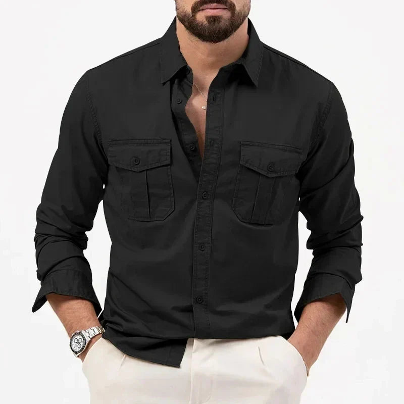 Camisa táctica abotonada Theodore