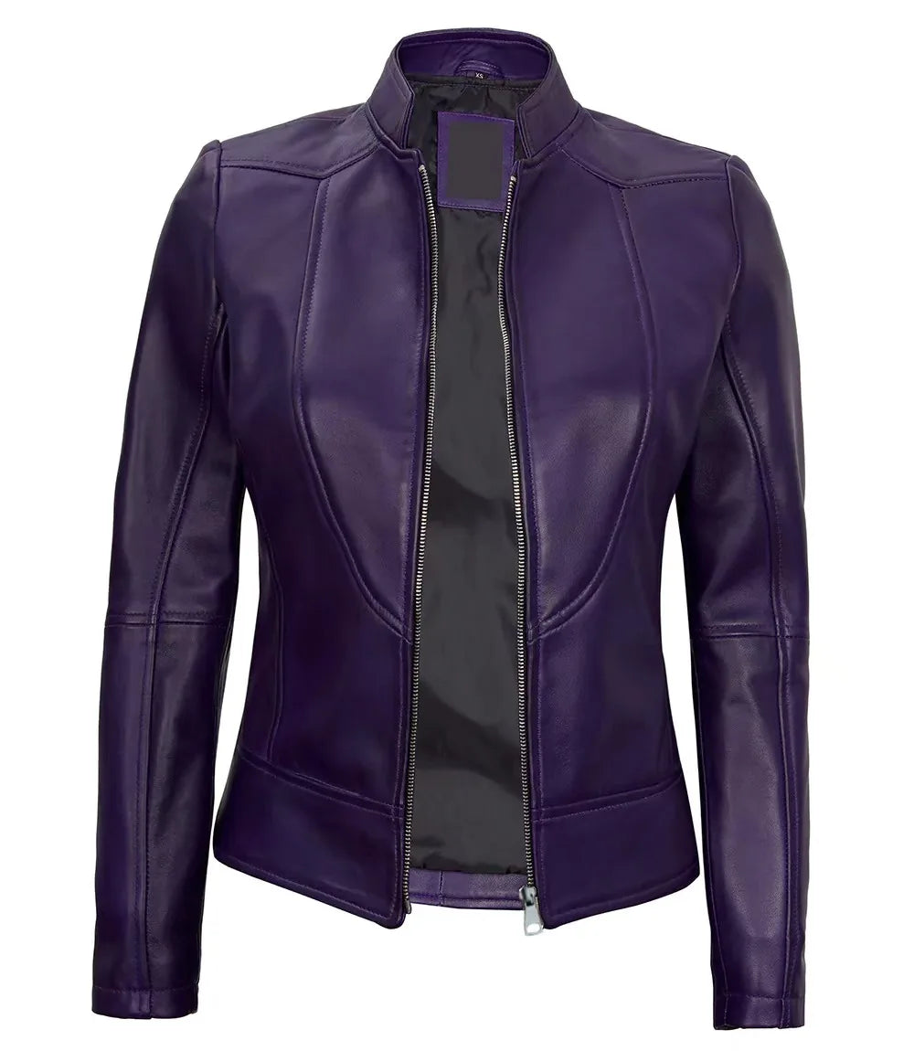 Chaqueta de cuero entallada Valencia